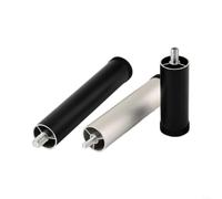 Snowchecking Adjustable Sofa Legs, For Furniture Feets, Cabinet Support Legs, Aluminium Alloy Replacement Feets With Noise-Reducing Pads, M8 Thread Height Adjustable 20Cm(M6 Screw 25cm H Black)