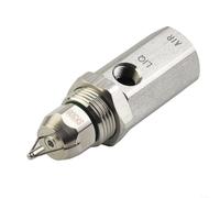 snowchecking Air Atomizing Nozzle Robust Construction Stainless Steel Workshop Humidification Dry Fog Dust Suppression Nozzle And High Temperature And High Precision Atomizing (80 Angle)