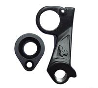 Snowchecking Aluminum Bicycle Derailleur Hanger,with Bolts,for Cube Reaction, Black Rear Mech Dropout Tail Hook,for Mountain Road Bikes, M12x10