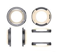 Snowchecking Bezel Ring Cover Case For Amazfit Active 2 Sapphire Edition Smartwatch Protective Metal Frame (Dark Gray)