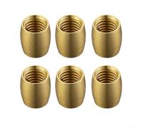 snowchecking Brass Cutting Board Feet, Cabinet Leg Feet, Elevated Design for Easy Cleaning, Screw Installation, 15x13mm Size, Compatible with Wooden Trays and(15mm)