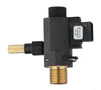 snowchecking Brass Water Flow Sensors for Wall Mounted Gas Boiler, 100-250V Electronic Pressure Switchs, Accurate Inflow Control Heating Accessory-
