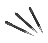 Snowchecking Centre Punch Set, Efficient Alloy Steel Center Punch For Metal, Wood Marking And Drilling(3pcs)