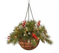 snowchecking Christmas Hanging Basket Ornament Accessories Festive Decoration 45Cm*40cm*20cm(45 * 40 * 20cm)