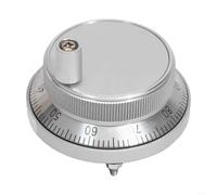 snowchecking CNC Manual Pulse Generator Handwheel With Rotary Encoder For Milling Router Machines Featuring 4 Pin Terminal And Smooth Rotation(60mm 4pin)