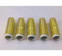 Snowchecking Copper 4391 MIG Welding Nozzle 5/8 Inch For Bernard 200A 300A Gas Torch, 5 Pack For Industrial And Workshop Welding