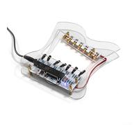 snowchecking DIY Electronic Piano Kit HU-013-7-Note Soldering Project with Light Sensor Music Control for Electronics Education