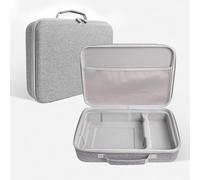 snowchecking EVA Shockproof Storage Box with Portable Handle and High Capacity Compatible with for ECOVACS for WINBOT Mini Glass Cleaning Robot(Gray)