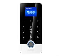 Snowchecking,for Tuya,for Smart Fingerprint Door Lock, Waterproof Electric,for Access Control with App Remote Monitor, Supports 300 Fingerprints &,for RFID,for Glass Door(J200F)
