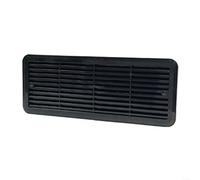 Snowchecking Fridge Vent Mounting Grille 480X186mm For Thetford ABS Ventilation Cover For Caravan for MOTORHOME RV Campervan(Black)