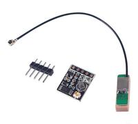 snowchecking GPS BDS Dual Mode Navigation Module ATGM336H with Antenna, Supports GLONASS For Galileo QZSS SBAS, 162dBm High Sensitivity, 32s Fast Fix, Low Power for DIY Projects(B)