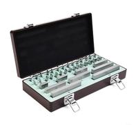 Snowchecking Grade 0 Steel Gauge Block Set 38 Pieces, for HRC 64 Hardness Test Blocks, for ASME B8919 Standard with Inspection Certificate,for Industrial Metrology(Level 0)