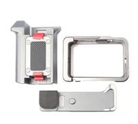 snowchecking Grip Kit for DJI OsmoAction6 with Aluminum Construction, Magnetic Quick Release, and Cold Shoe Mount for Flexible Filming Angles