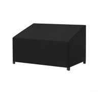 snowchecking Heavy-Duty Oxford Waterproof Garden Bench Cover with Dust and UV Protection, Fits 2-Seater Outdoor Sofa Reclining Chair Table(2)