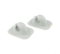 snowchecking Inflatable Boat Oar Keeper Clips 2pcs Paddle Clips Holder for Kayaks Keeps Paddles Organized and Safe on the Boat Hull During Use (Gray)