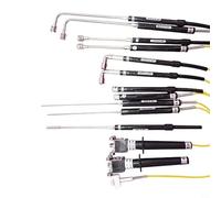 Snowchecking K-Type Thermocouple for SURFACE Probe Sensor Stainless Steel -50 to 500°C 15m Wire,for Industrial Temperature Measurement NR-81530(NR-81532A)