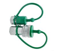 snowchecking M22x1.5 Hydraulic Quick Coupler for Tractor Parts, Carbon Steel Open-Close Fitting Compatible with Models 554/654/904/1204/1404(Complete set)