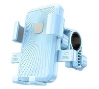 snowchecking Motorcycle Phone Holder with Strong Grip for Enhanced Driving Experience (Car (Blue))