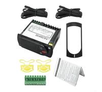 Snowchecking PJEZS0H000 Digital Thermostat Controller 115V With Temperature Sensor Probe For Carel And Compatible Refrigeration Units