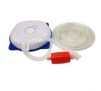 Snowchecking Pool Cover Siphon Pump Kit, Pool Pump Cover, Manual Water Removal System With 15Cm Drain Hose For Above Ground Pools