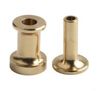 Snowchecking Premium Brass Hair Tool for Professional Precision Alignment of Fly Tying Fibers, Fly Tying Fiber Organizer, Fishing Lure Making Tool(S)