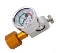 snowchecking Quick Connect CGA320 Refill Station Adapter For SodaStream Art for terra Cylinders Fits W218 And Large Commercial Tanks UK(1-1# CGA320 without gauge)