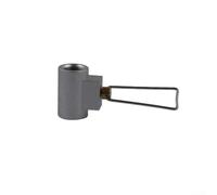 snowchecking Reliable Gas Cylinder Shifter for Backpacking Stoves - Lightweight Metal Adapter Valve to Redirect Liquefied Gas Between Standard Threaded Canister