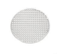 Snowchecking Round Grill Grate, Multi Purpose Stainless Steel Round Barbecue Grill Mat Cooking Net For BBQ Baking Steaming 18-30cm(30cm)