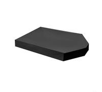Snowchecking Sandbox Protection Cover Heavy Duty Boat Shaped Waterproof Canopy For Children Outdoor Play Area Black Green(Black)