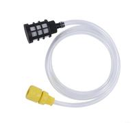 Snowchecking Self-Priming Water Inlet Hose,for Karcher K2-K7 Pressure Washers, 3m/5m Suction Pipe with Filter and Connectors, Transparent Plastic(5meters)