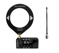 Snowchecking Si4732 V4 Full Band for DSP Radio Receiver,with ESP32-S3, 19 Inch IPS Screen, Hi-Z Circuit, AM FM SW LSB USB, 800mAh, Black(CNC)