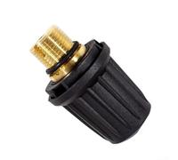 Snowchecking Steam Cleaner Brass Safety Valve For Karcher 4.590-105.0 Safety Lock Valve With Black O-ring 6.363-279.0 Replacement Cap(1pcs)