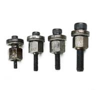 Snowchecking Steel Rivet Nut Tool Mandrel Head Set,for M3 M5 M6 M8 M10, Replacement Tip,for Manual Hand Riveter, Spare Part to Save Cost (1/3/4/6 PCS)(M4-M5-M6-M8)