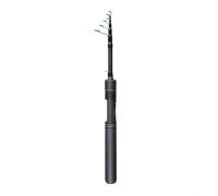 Snowchecking Ultralight Telescopic Fishing Rod 1.5M/1.8M Carbon Handle With Solid Tip Travel Rod For Stream River Lake(1.5m)