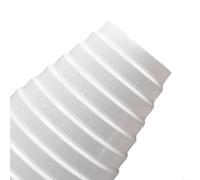 snowchecking Vent Hose Pipe Connector PVC Step-Down Reducer Adapter,for Kitchen Range Hood and Air Ducts with ABS Material, Adjustable Fit, Includes Metal Clamp and(80-200)