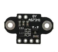 Snowchecking Visible Infrared Spectral Sensor Module AS7262 AS7263 AS7341 AS7343 Multi-Channel Calibrated,for Color Matching Analysis(AS7341)