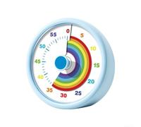 snowchecking Visual Timer For Children, 60-Minute Countdown Timer Silent Option For Classroom Office Kitchen, Kids Time Management Tools (blue)