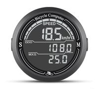 Snowchecking Waterproof Bicycle Speedometer with Luminous Display, High-Precision Cycling Computer,for Mountain & Road Bikes, Long Battery Life(A)