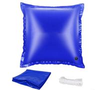 Snowchecking Winterizing Pool Pillow Pool Air Pillow Inflatable Winter Cover Accessory For Swimming Pool Maintenance Round Design PVC Material With Quick Inflation(dark blue122 cm)