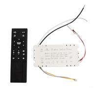 Snowchecking Wireless Ceiling Fan Lights Remote Control Kit 6-Speed Dimmable Controller Driver Accessory With Reset Function