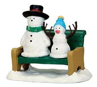 Snowdad & Snowbaby - Lemax Christmas Village