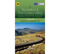 Snowdon and The Conwy Valley (Walker's Map)