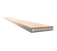 Snowdon Timber Banded Scaffold Board (L) 3.9M (W) 225mm (T) 36mm 2 Pack