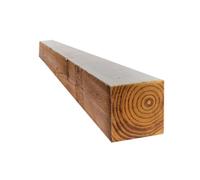 Snowdon Timber Garden FP338 Treated 3x3" Fence Post (H) 2.4m (W) 75mm
