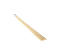 Snowdon Timber Hardwood White Oak D-Shape Moulding (T) 4mm (W) 21mm (L) 2.4M - Pack Of 15