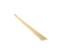 Snowdon Timber Hardwood White Oak D-Shape Moulding (T) 4mm (W) 21mm (L) 2.4M - Pack Of 5
