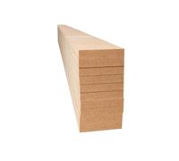 Snowdon Timber, MDF Shaker Wall Panelling Kit, 2 Pack, (L) 1220mm (W) 50mm (T) 9mm, Home and Interior Panels