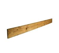 Snowdon Timber Pressure Treated Timber Feather Edge Fence Board (T) 11mm (W) 125mm (L) 2.4M - Pack Of 16