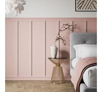 Snowdon Timber Primed Mdf Shaker Style Wall Panel Kit (T) 9mm (W) 30mm (L) 1200mm