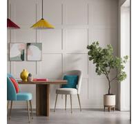 Snowdon Timber Primed Mdf Shaker Style Wall Panel Kit (T) 9mm (W) 97mm (L) 1200mm - Pack Of 2